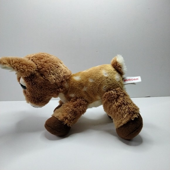 Aurora World Plush Dreamy Big Eyes FIONA Spotted Fawn 10" Stuffed Animal Deer - Picture 6 of 15